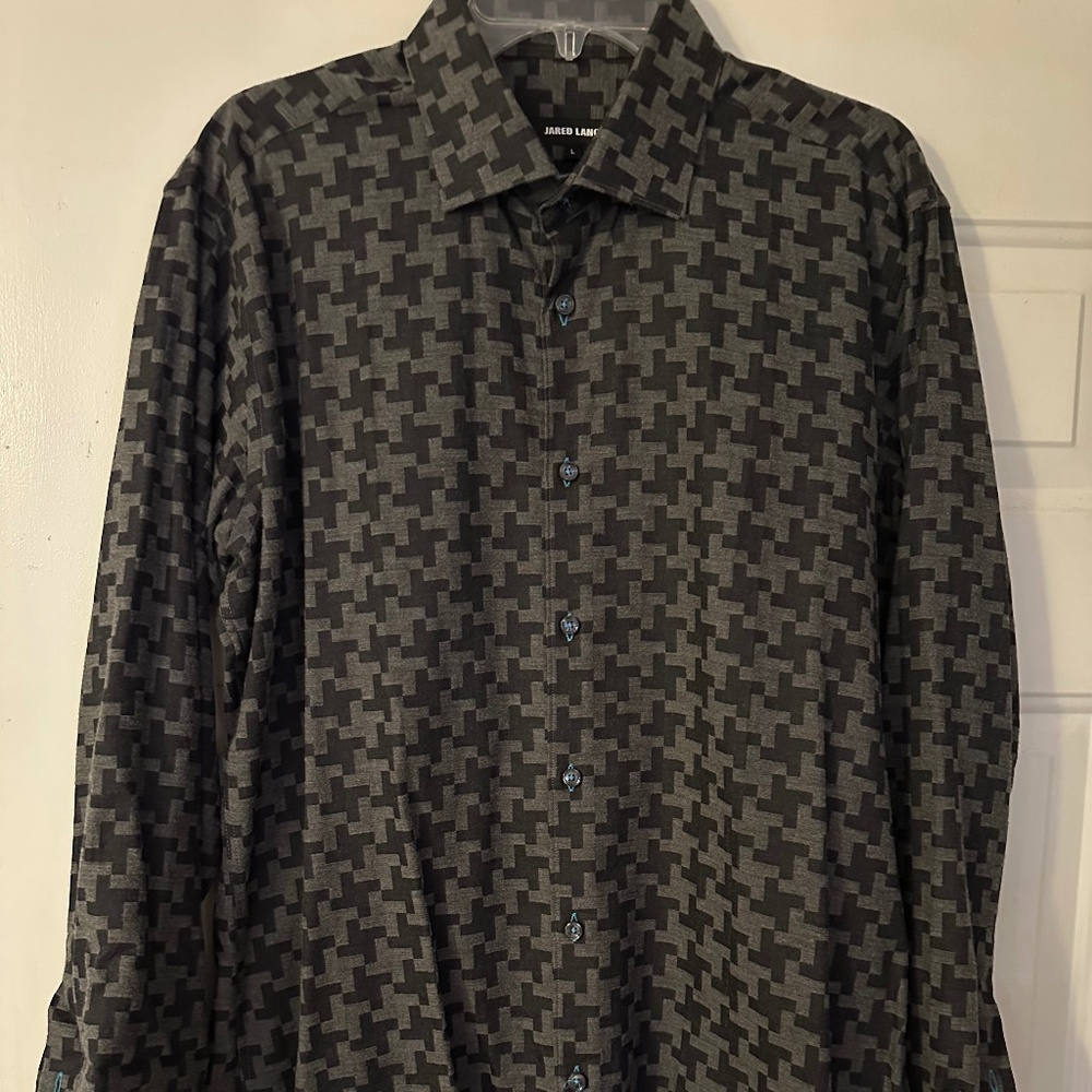 Jared Lang - Men’s casual long sleeve shirt - Large